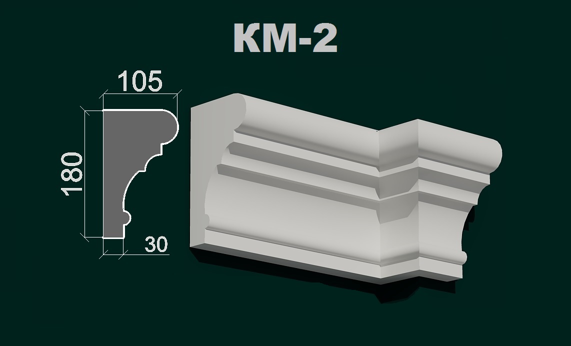 Фасадний карниз К 2
